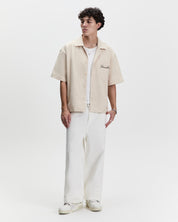 Signature Short Sleeve Shirt - Beige