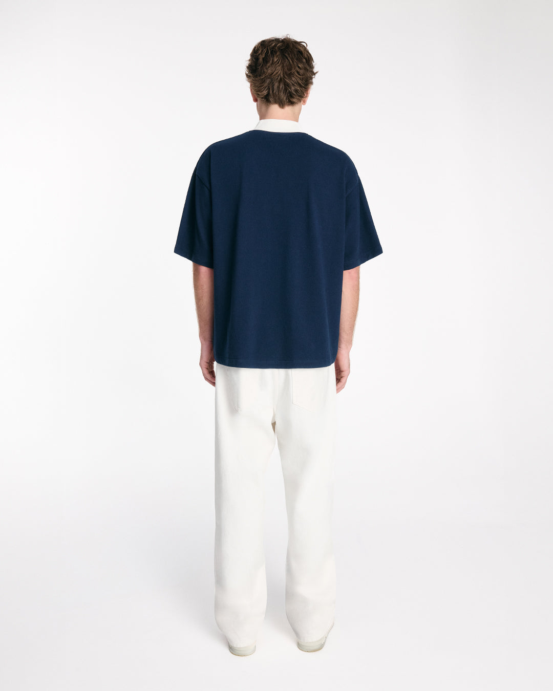 Relaxed Fit Denim Jeans - White