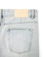 Faded Denim Short - Blue/Green