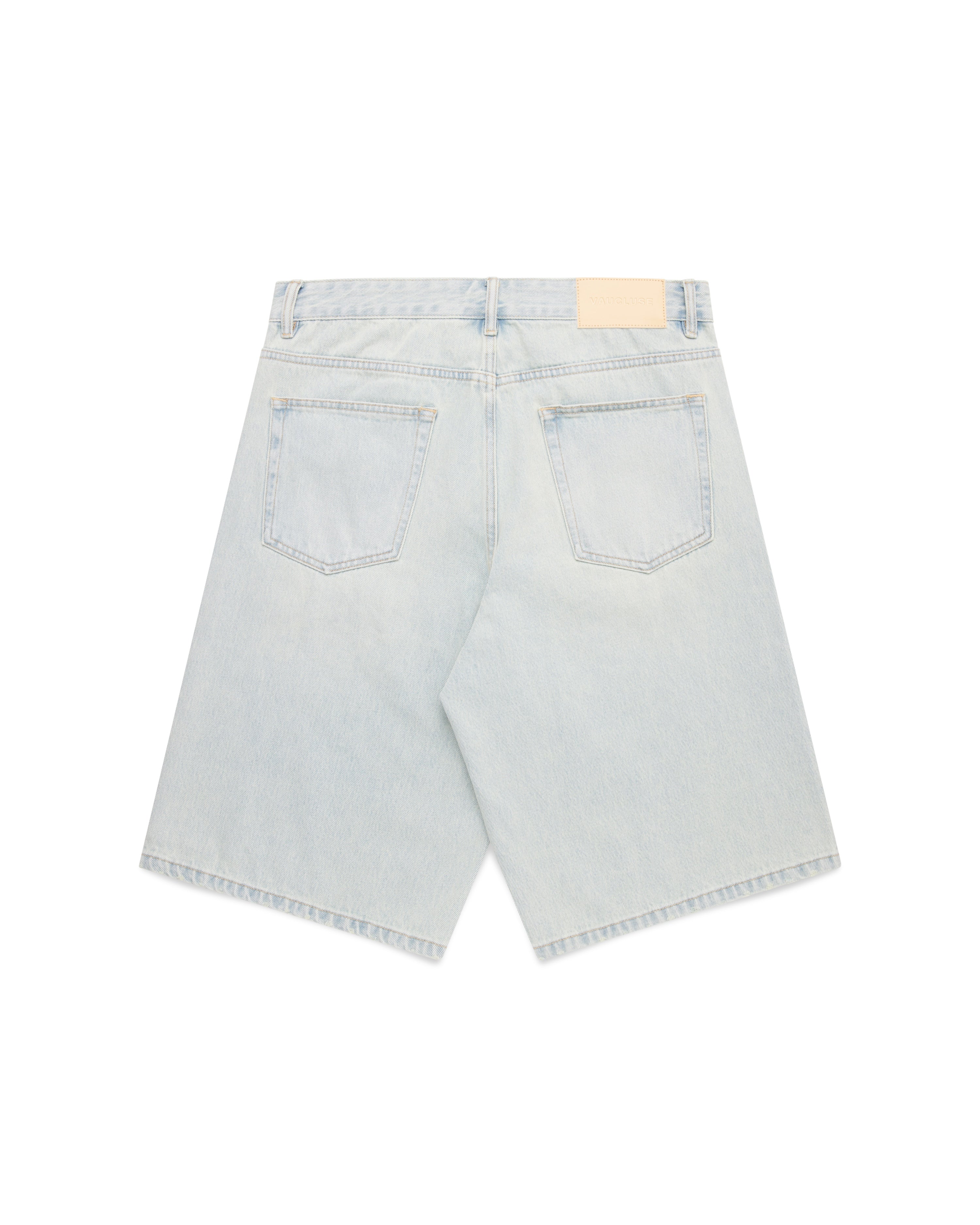 Faded Denim Short - Blue/Green
