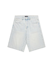 Faded Denim Short - Blue/Green