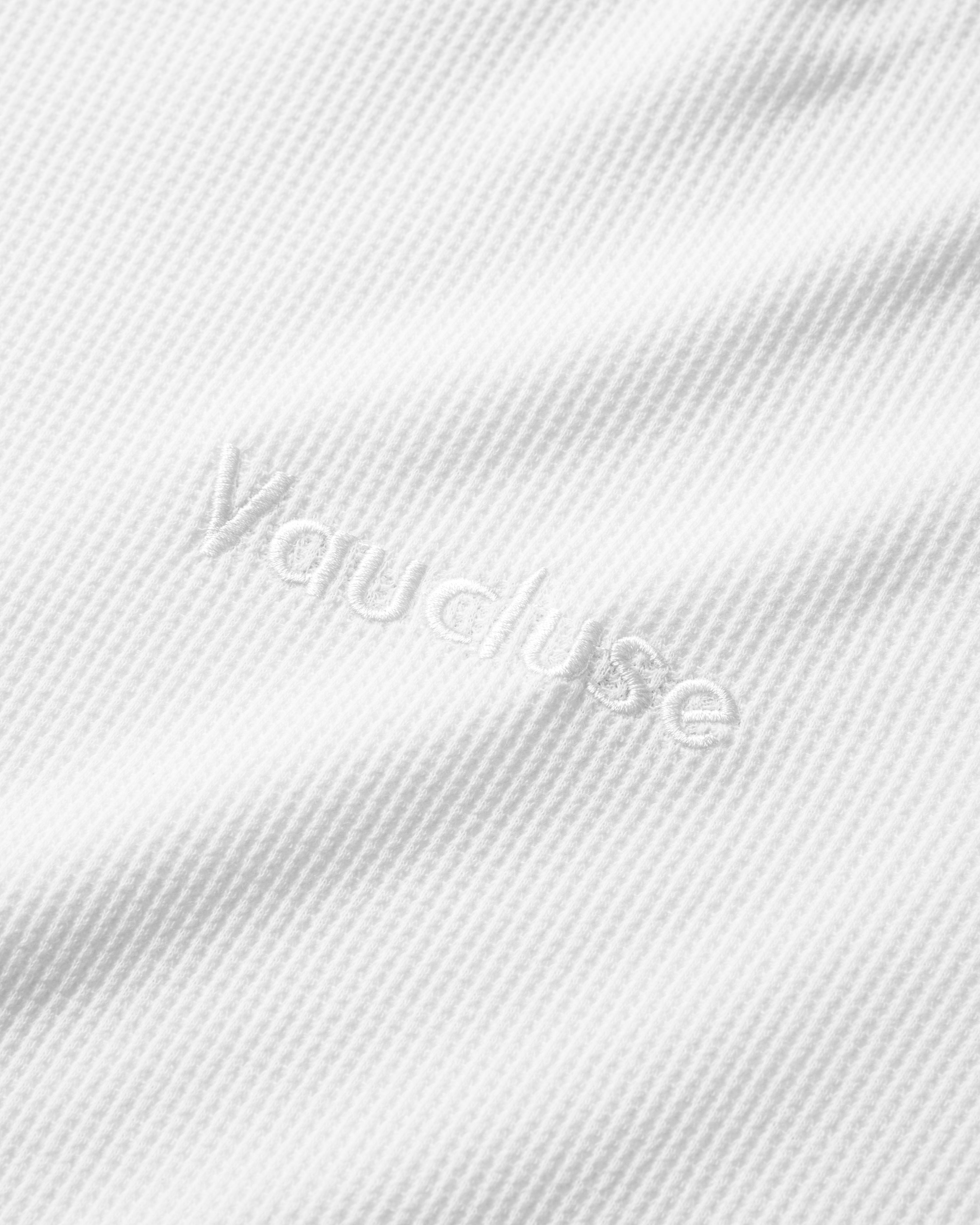 Waffle Thermal Long Sleeve - White