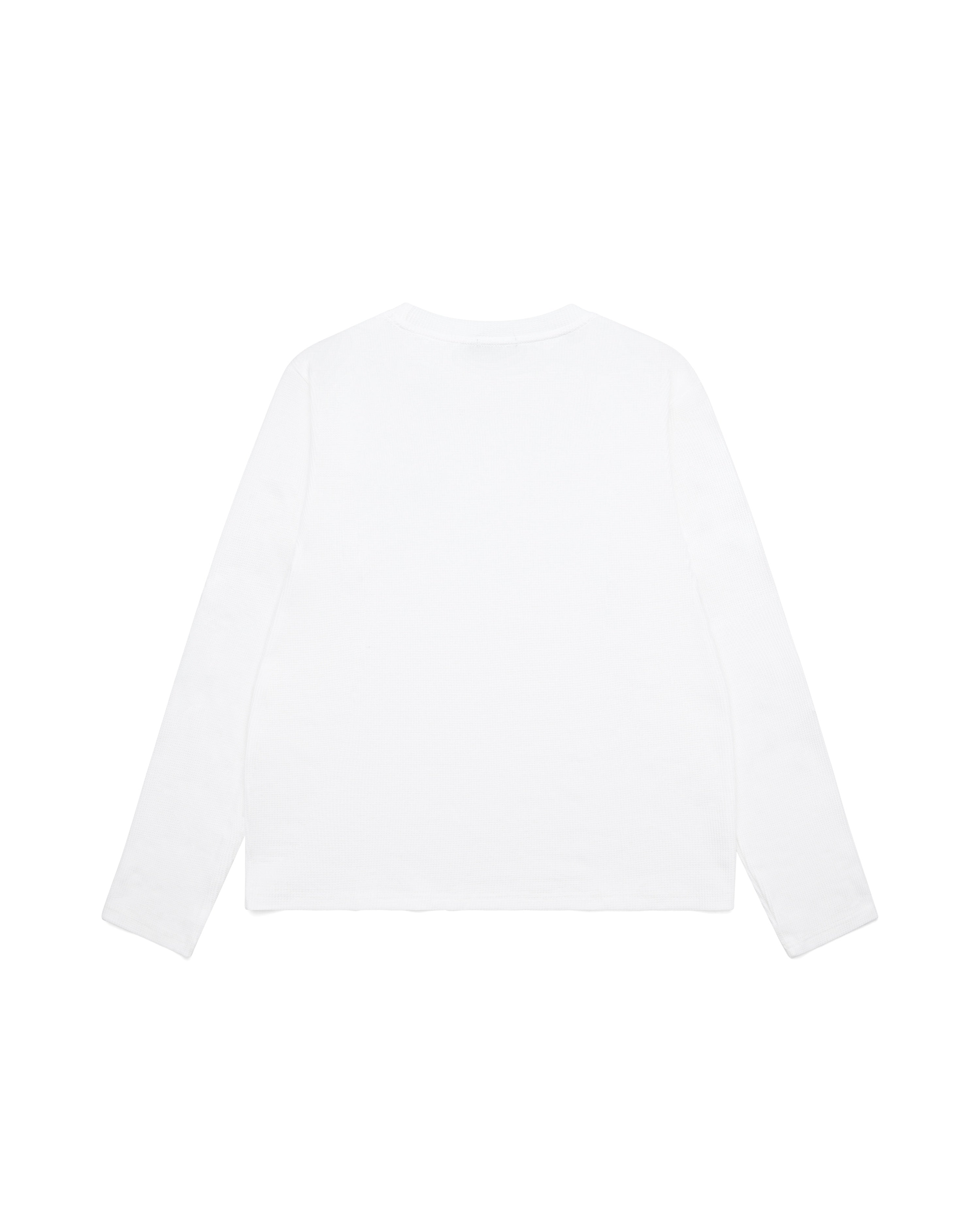 Waffle Thermal Long Sleeve - White