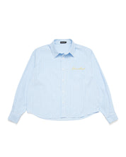 Striped Signature Long Sleeve Shirt - White/Light Blue/Yellow