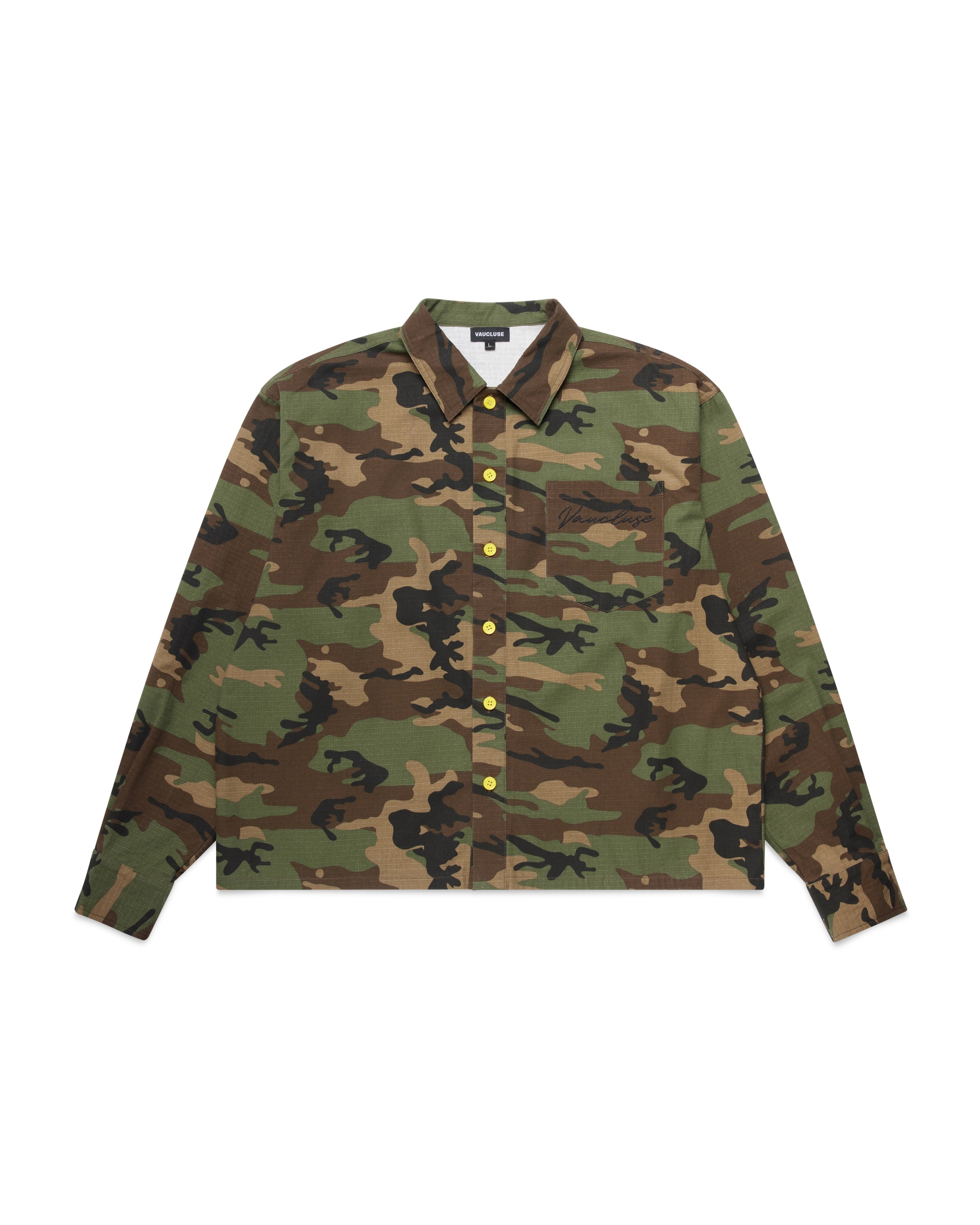 Signature Long Sleeve Shirt - Camouflage