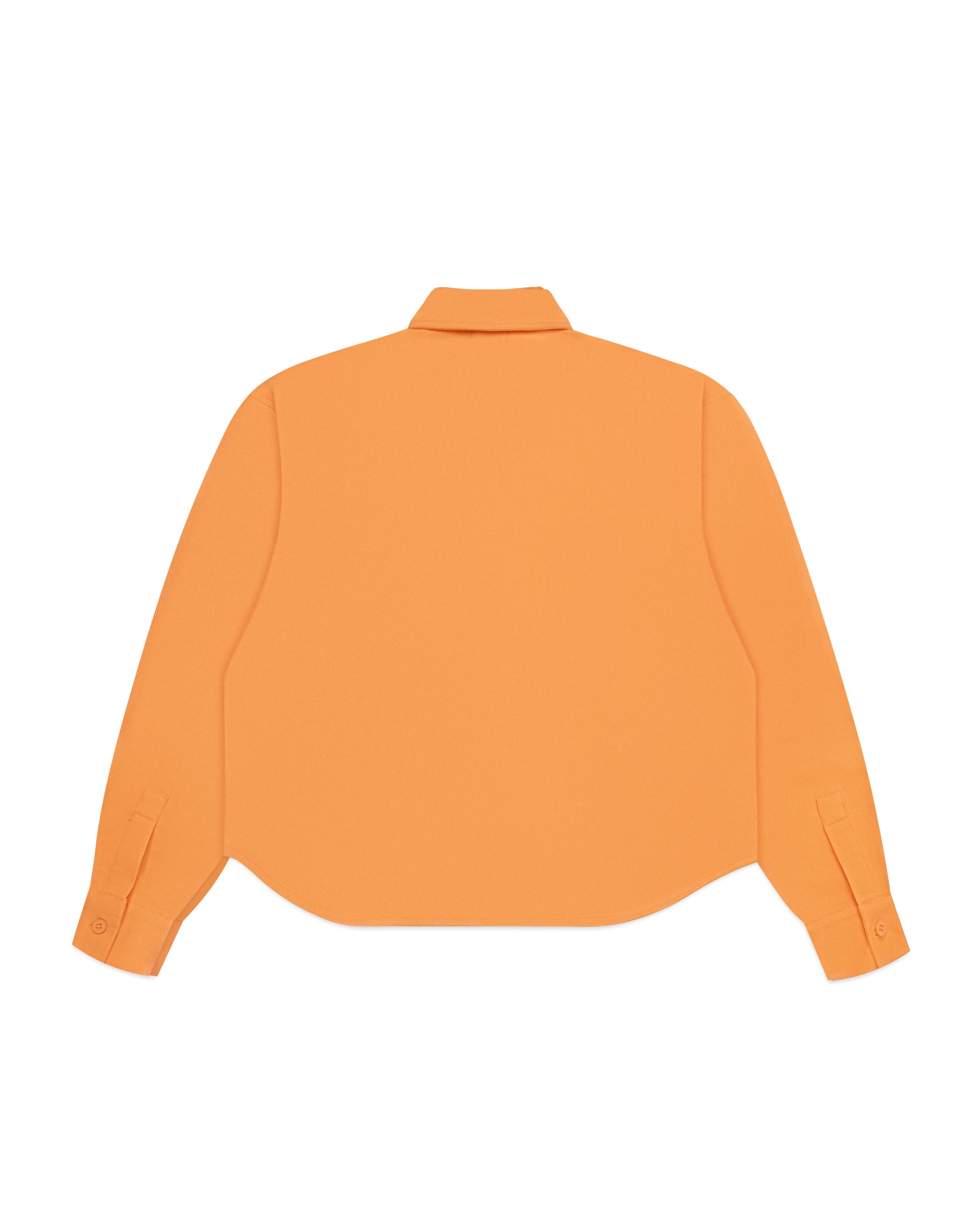Signature Long Sleeve Over Shirt - Orange