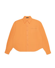 Signature Long Sleeve Over Shirt - Orange