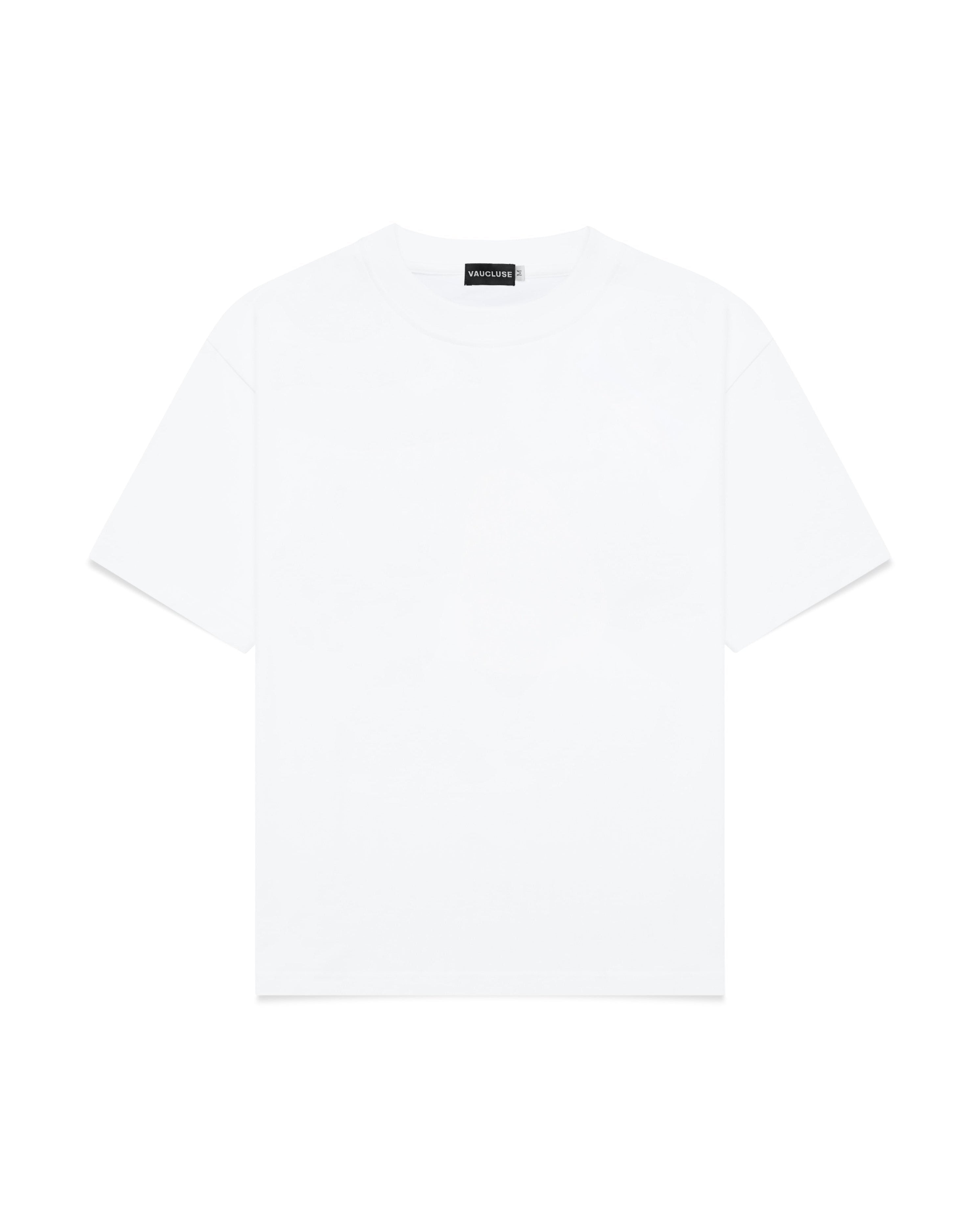 Flower T-Shirt - White/Blue