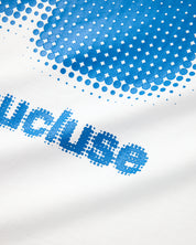 Flower T-Shirt - White/Blue