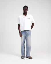 Signature Short Sleeve Polo Shirt - White