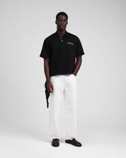 Signature Short Sleeve Polo Shirt - Black