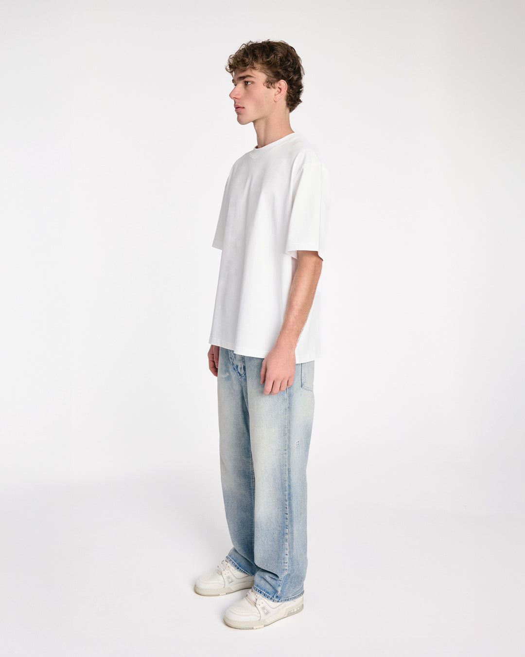 Flower T-Shirt - White/Yellow