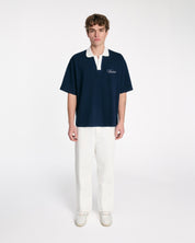 Signature Short Sleeve Polo Shirt - Navy