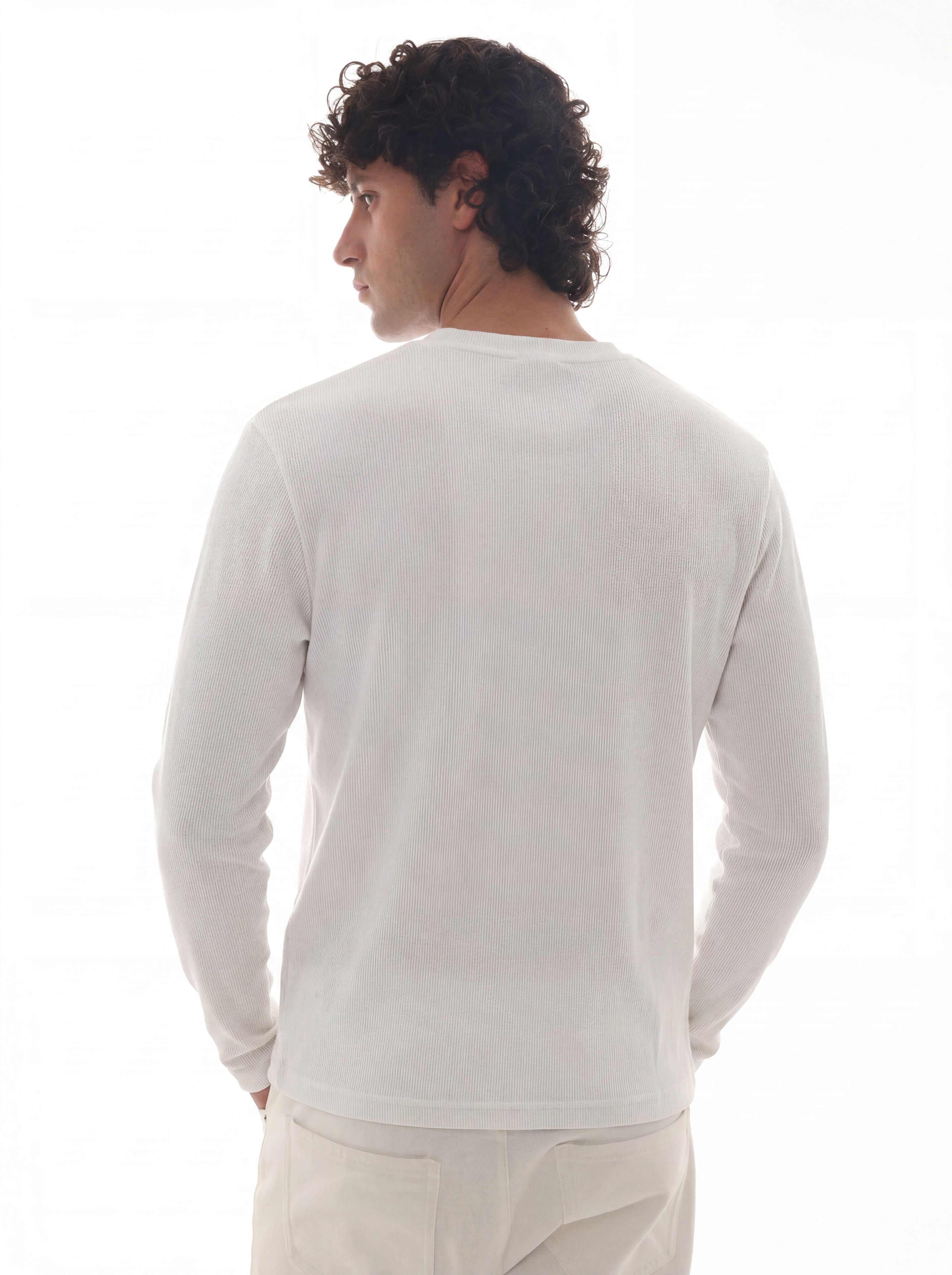 Henley Shirt - White