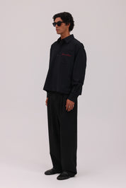PRE-ORDER | Signature Long Sleeve Shirt - Black