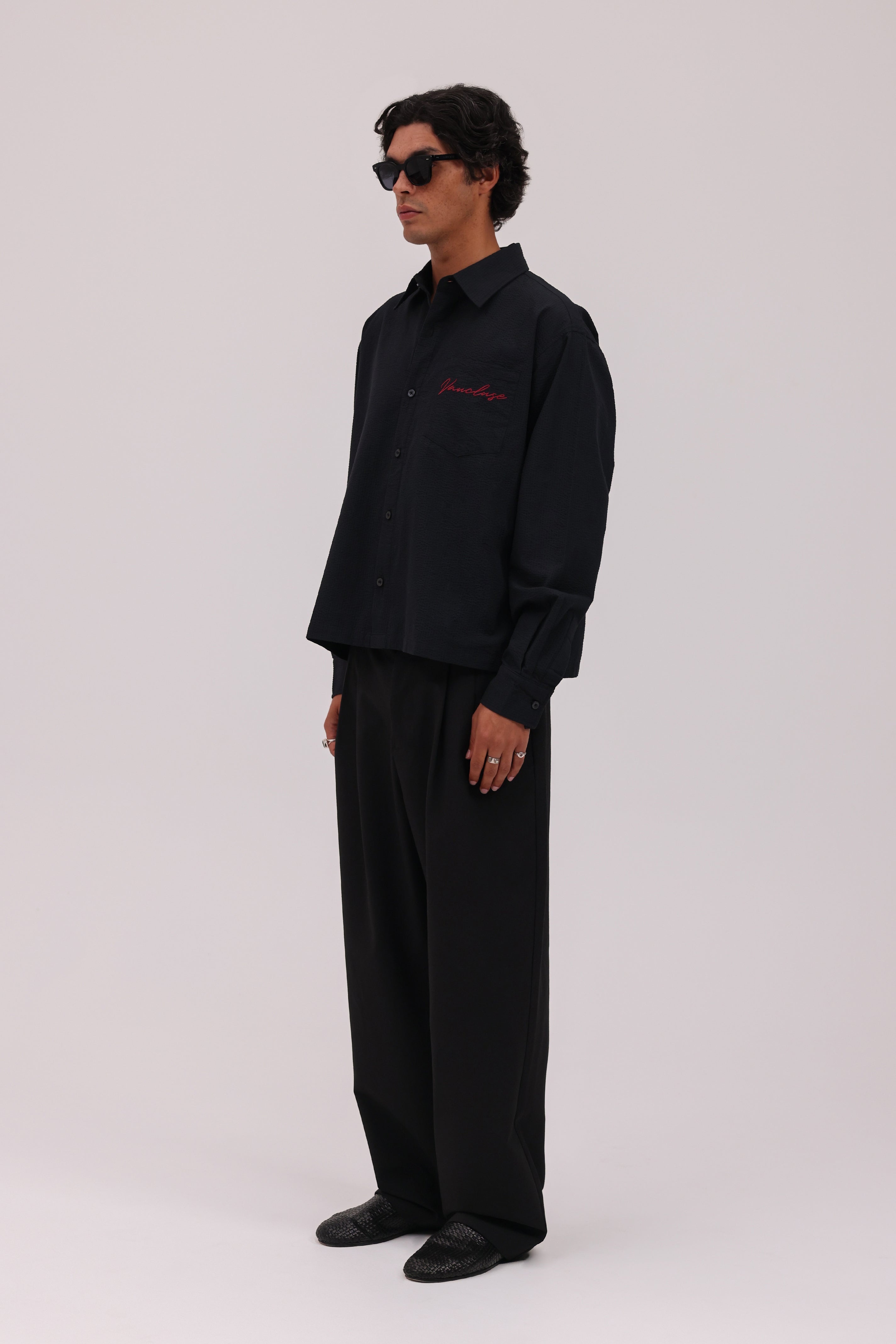 PRE-ORDER | Signature Long Sleeve Shirt - Black