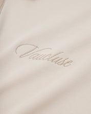 Signature Short Sleeve Two Tone Polo Shirt - Cream/Beige