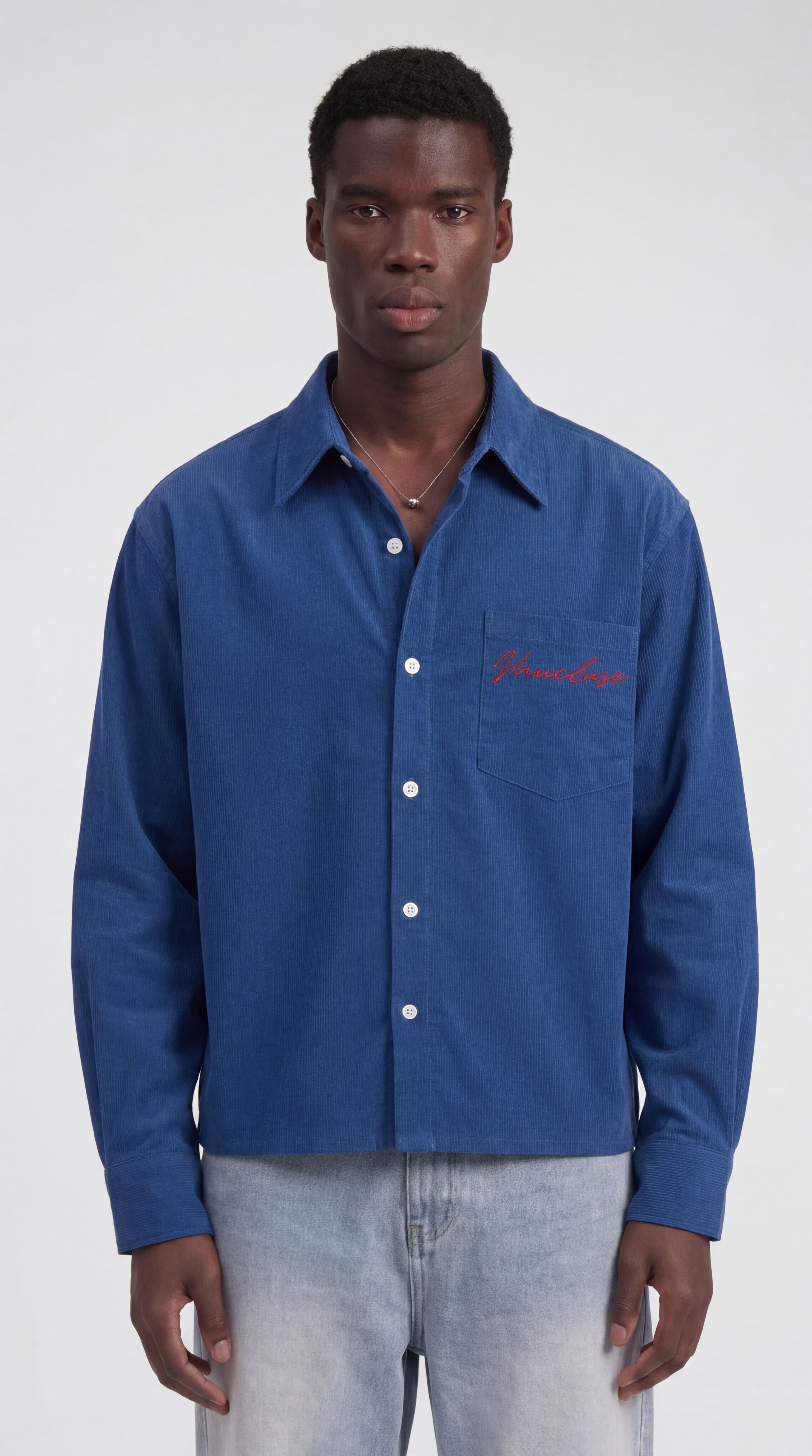 Signature Long Sleeve Shirt - Navy