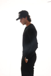 Henley Shirt - Black