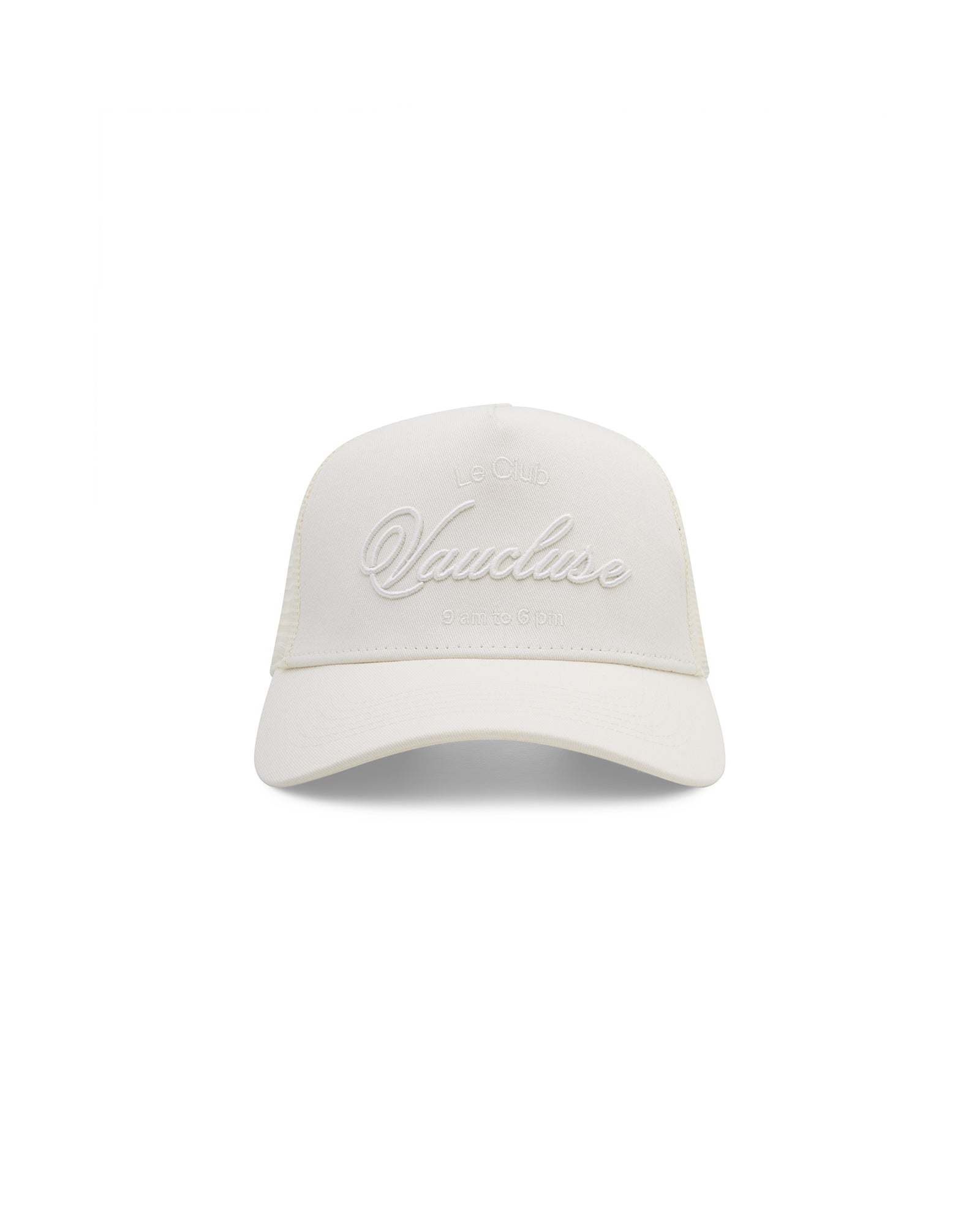 Le Club Vaucluse Trucker Cap - Cream
