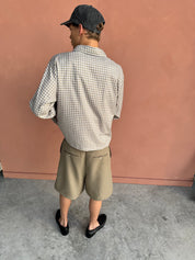 Plaid Signature Long Sleeve Shirt - Stone