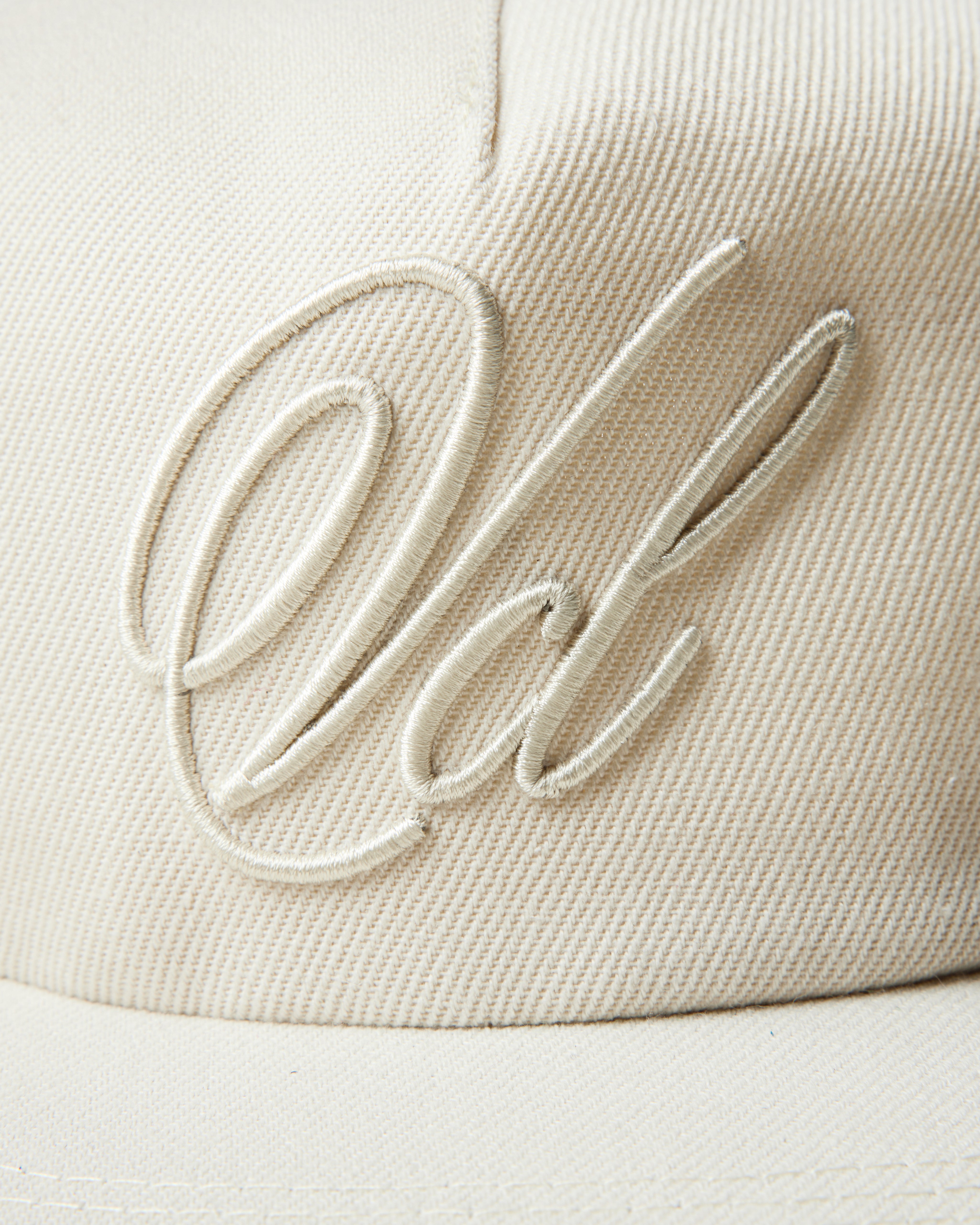 VCL Logo Snapback - Cream