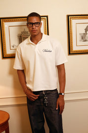 Signature Short Sleeve Polo Shirt - White
