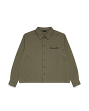 Signature Long Sleeve Over Shirt - Olive