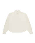 Striped Signature Long Sleeve Shirt - Cream/Brown