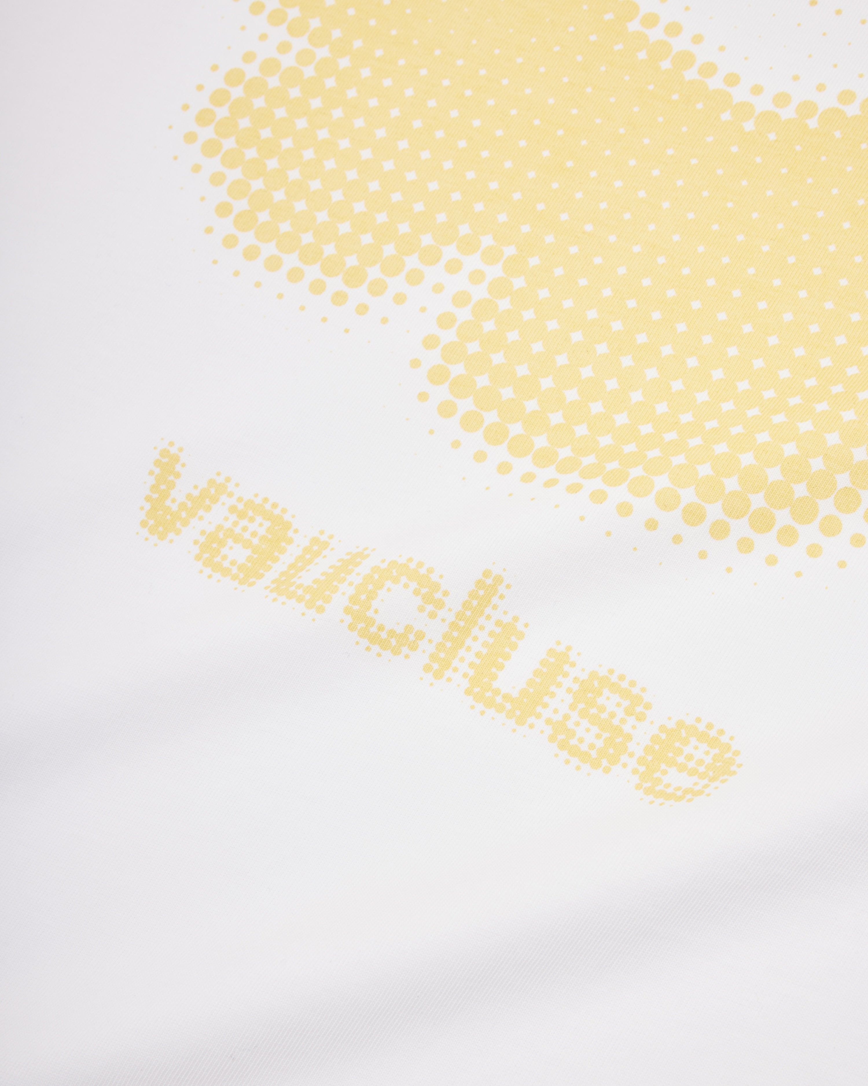 Flower T-Shirt - White/Yellow