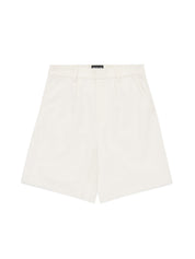 Pleated Shorts - Cream