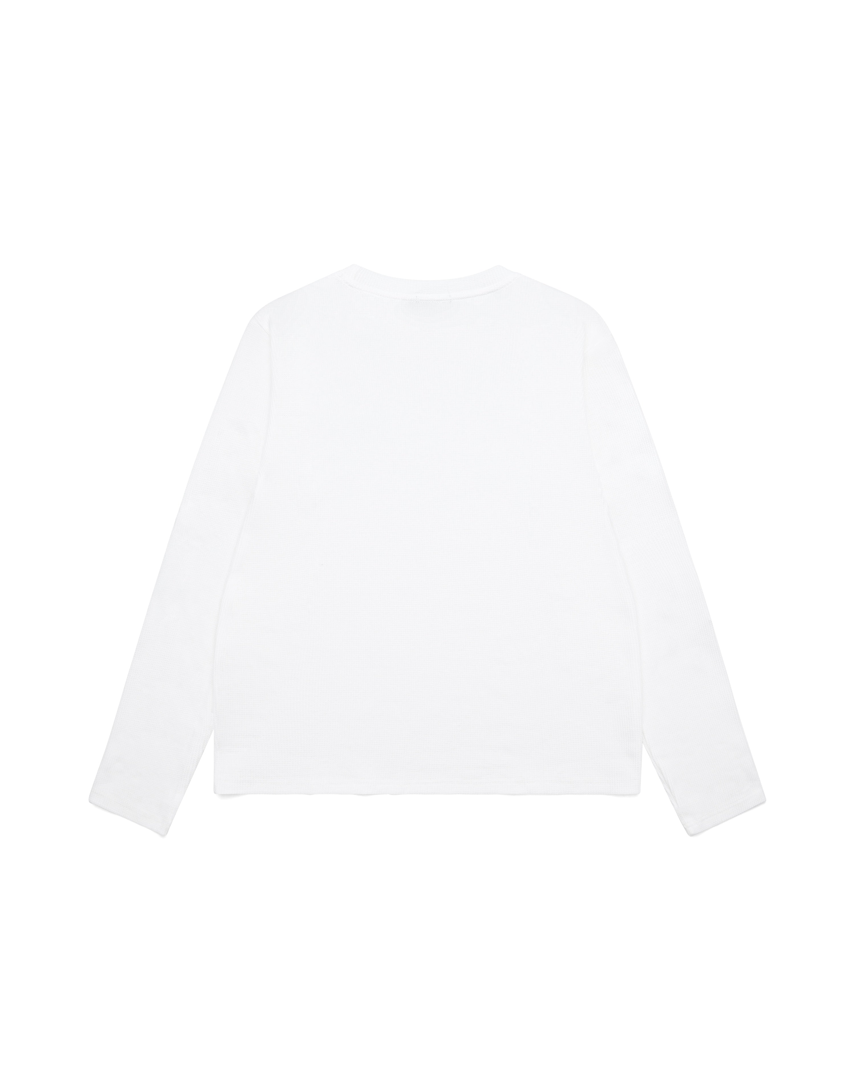 Waffle Thermal Long Sleeve - White