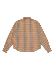 Checkered Signature Long Sleeve Shirt - Brown