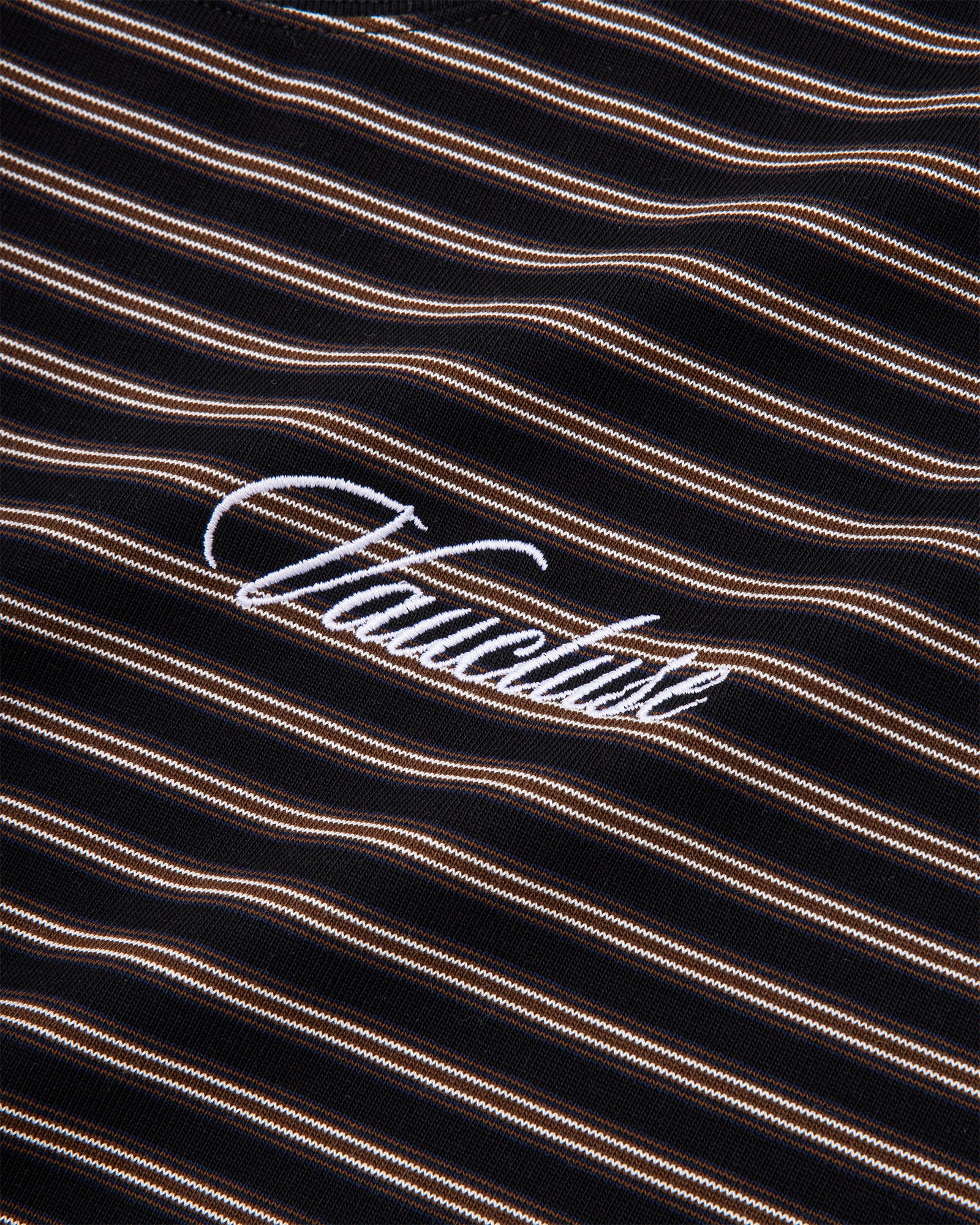 Striped Long Sleeve T-Shirt - Black/White