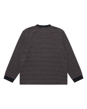 Striped Long Sleeve T-Shirt - Black/White
