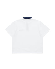PRE-ORDER | Signature Short Sleeve Polo Shirt - White/Navy