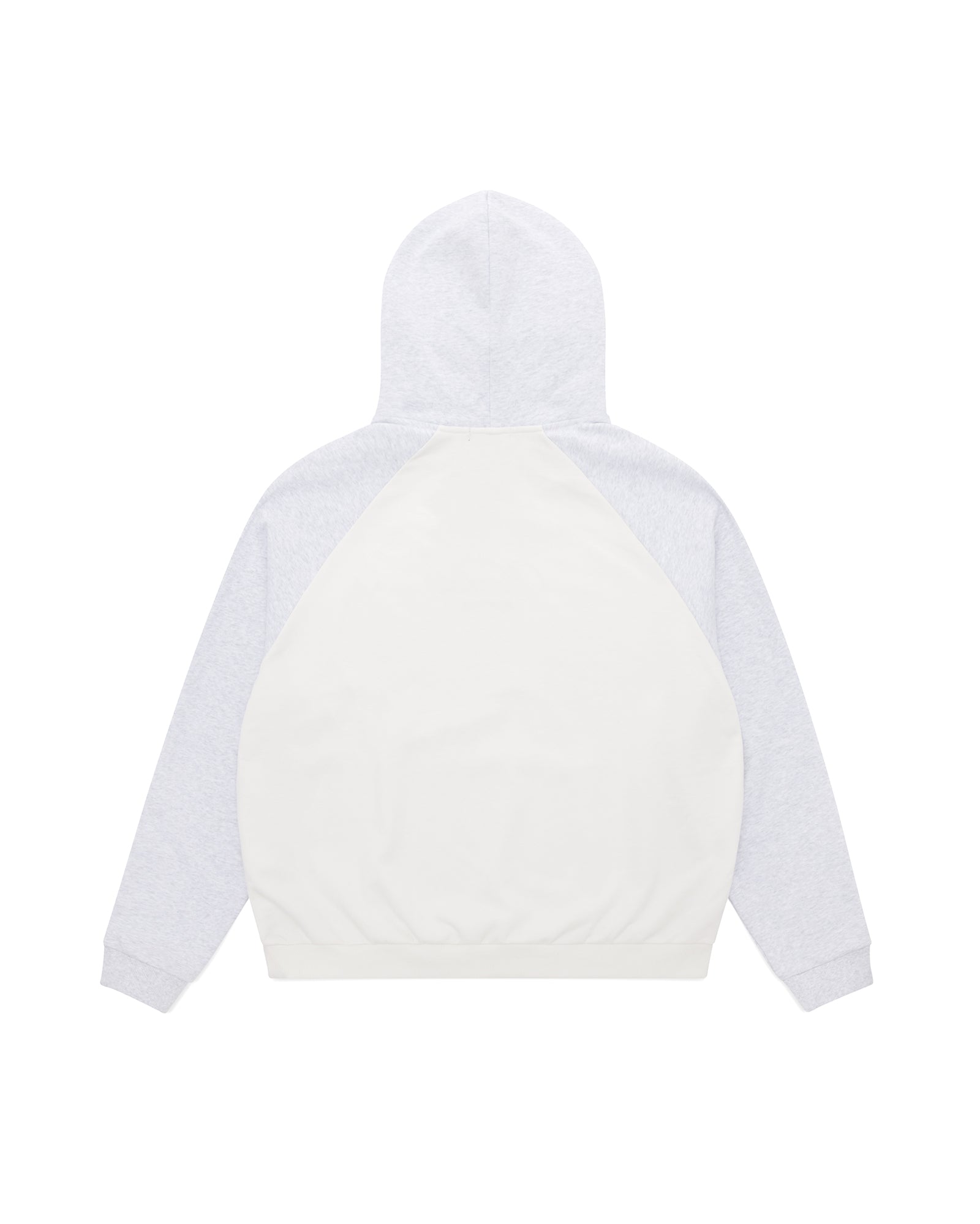 Sydney Heritage Raglan Hoodie - Off White/Grey