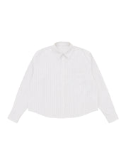 PRE - ORDER Striped Signature Long Sleeve Shirt - Beige/Black