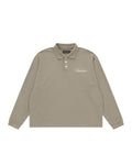 Signature Long Sleeve Polo Shirt - Muted Olive