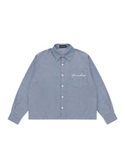 Striped Signature Long Sleeve Shirt - Slate