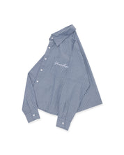 Striped Signature Long Sleeve Shirt - Slate