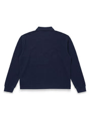 Signature Long Sleeve Polo Shirt - Navy