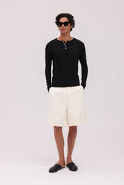 Henley Shirt - Black