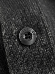 Denim Signature Long Sleeve Shirt - Charcoal
