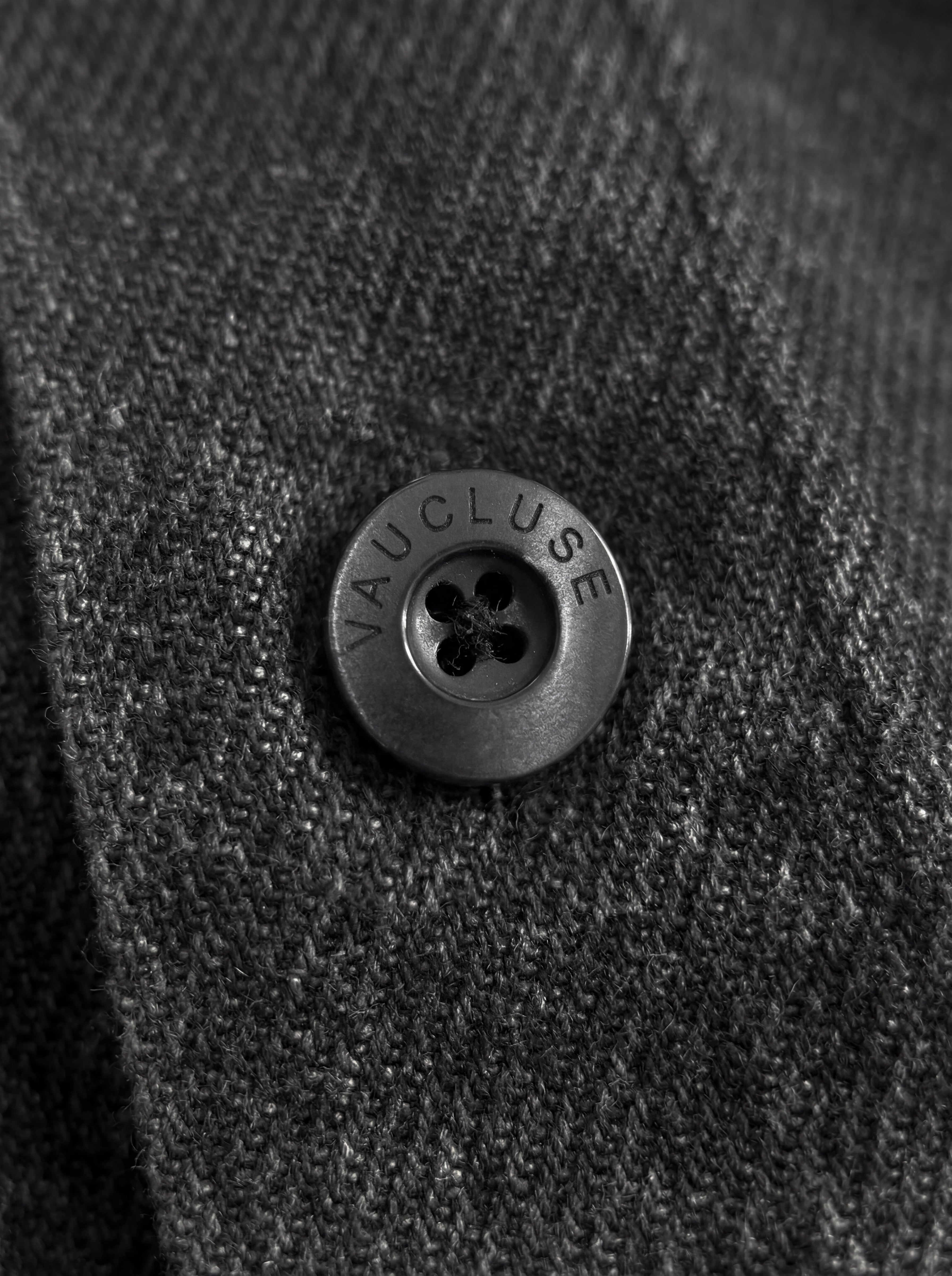 Denim Signature Long Sleeve Shirt - Charcoal