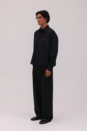 PRE-ORDER | Signature Long Sleeve Shirt - Black