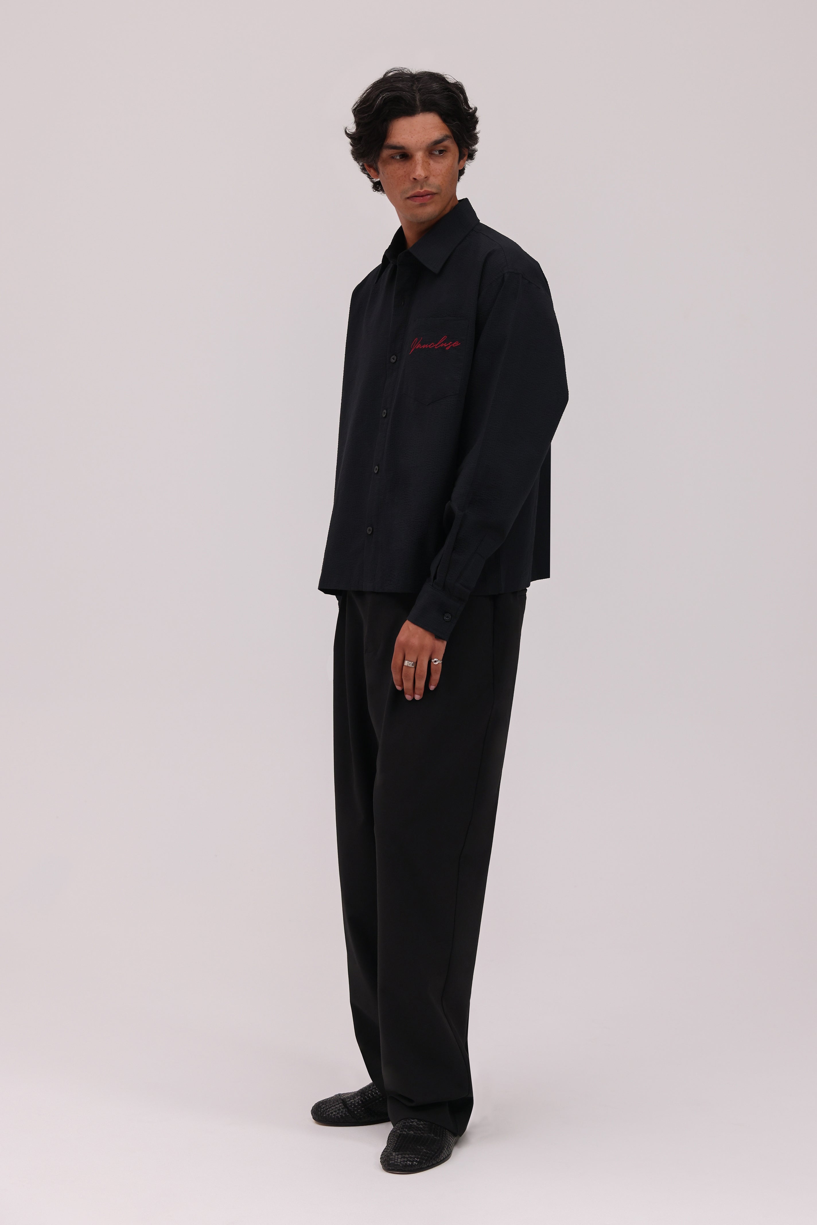 PRE-ORDER | Signature Long Sleeve Shirt - Black